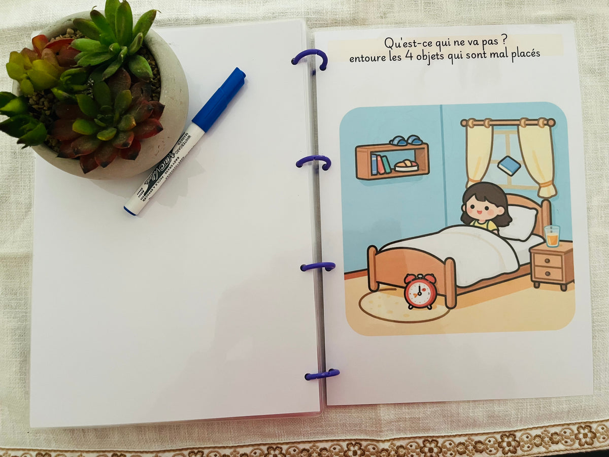 Je me présente avec Nana – Livre d'activités personnalisable