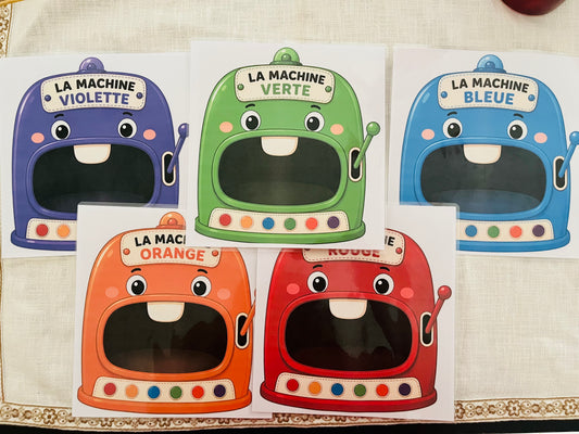 La Machine à Couleurs – Jeu éducatif dès 2 ans