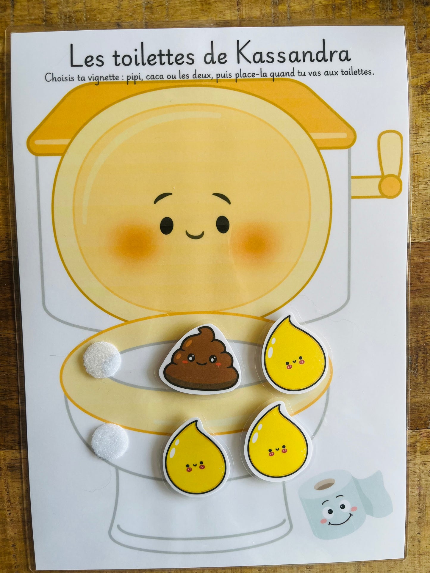J'apprends la propreté – Kit toilette personnalisable