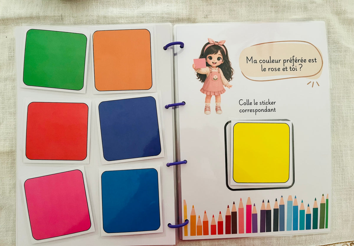 Je me présente avec Nana – Livre d'activités personnalisable