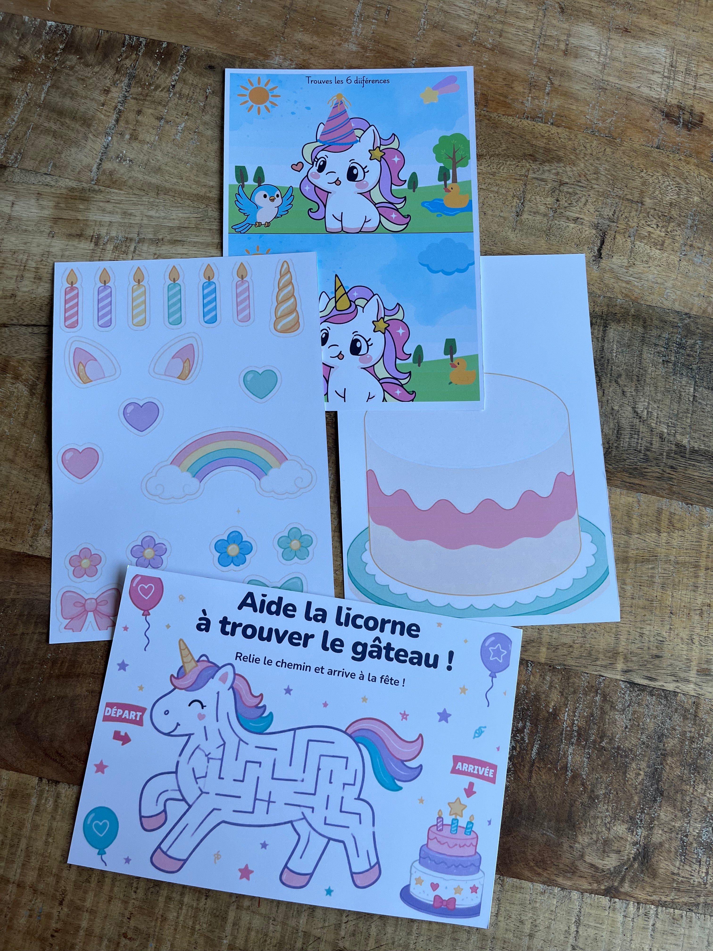 Box Prépare ton anniversaire - Thème au choix