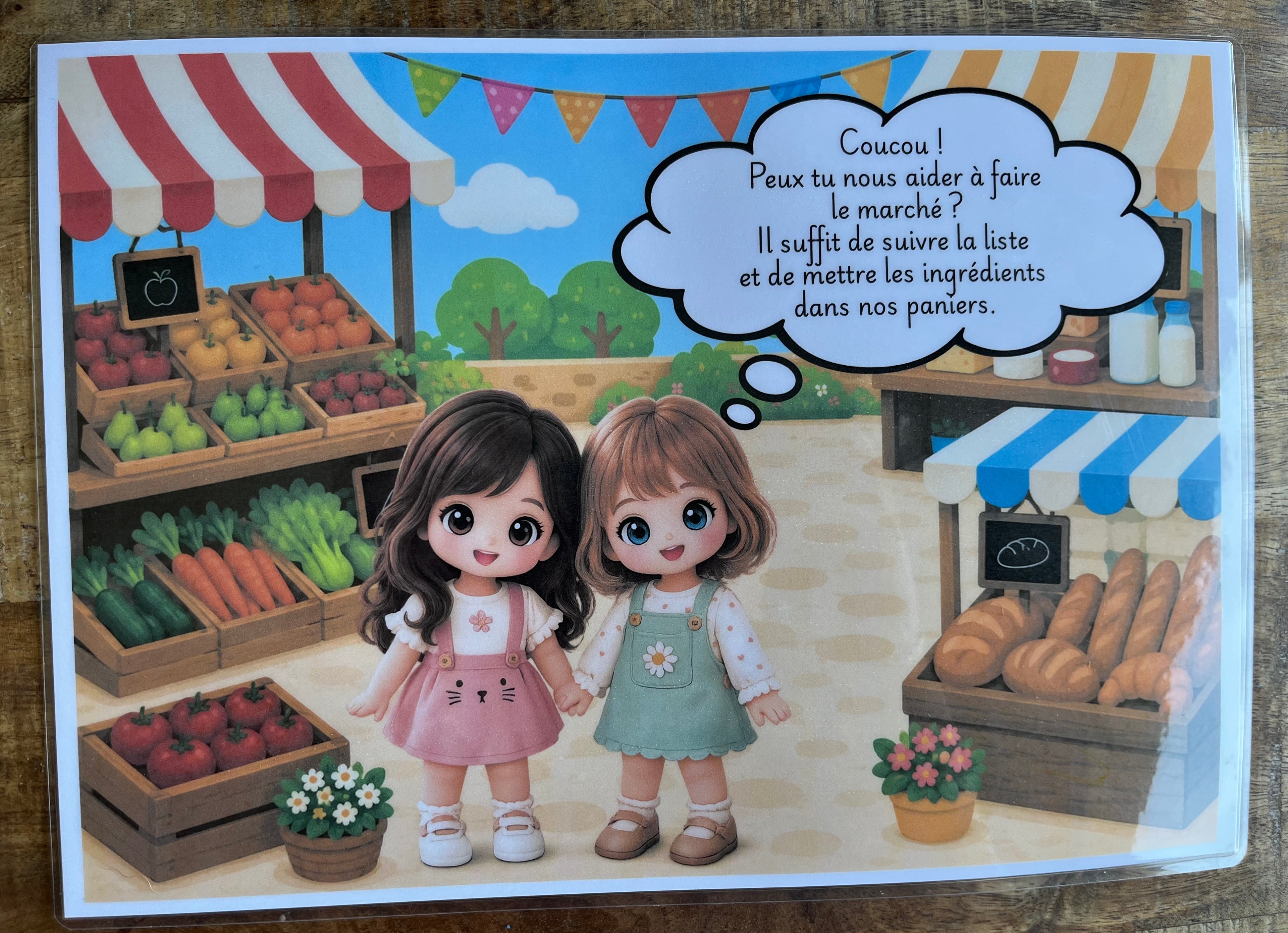 les frangines aux marchés