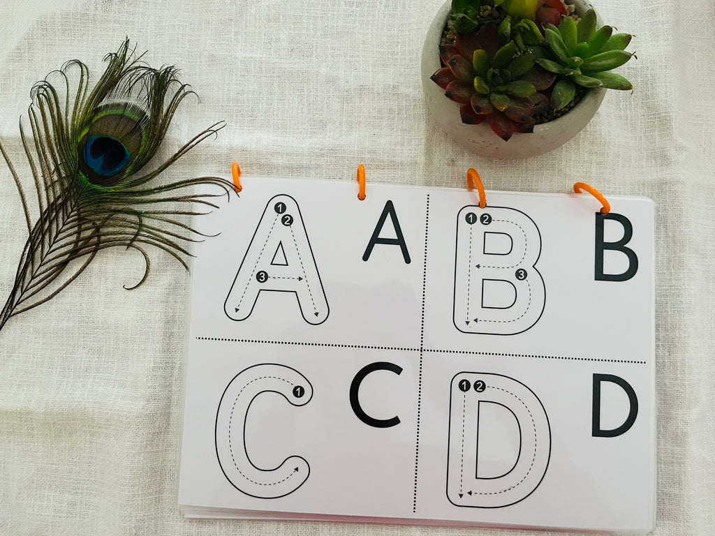 L'alphabet et les chiffres à tracer pdf
