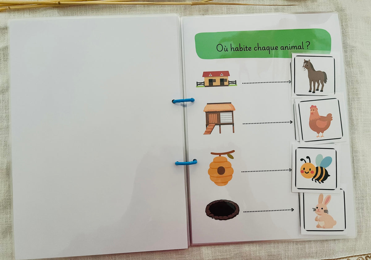 Mon Livre d'Activités à la Ferme – 11 activités dès 3 ans