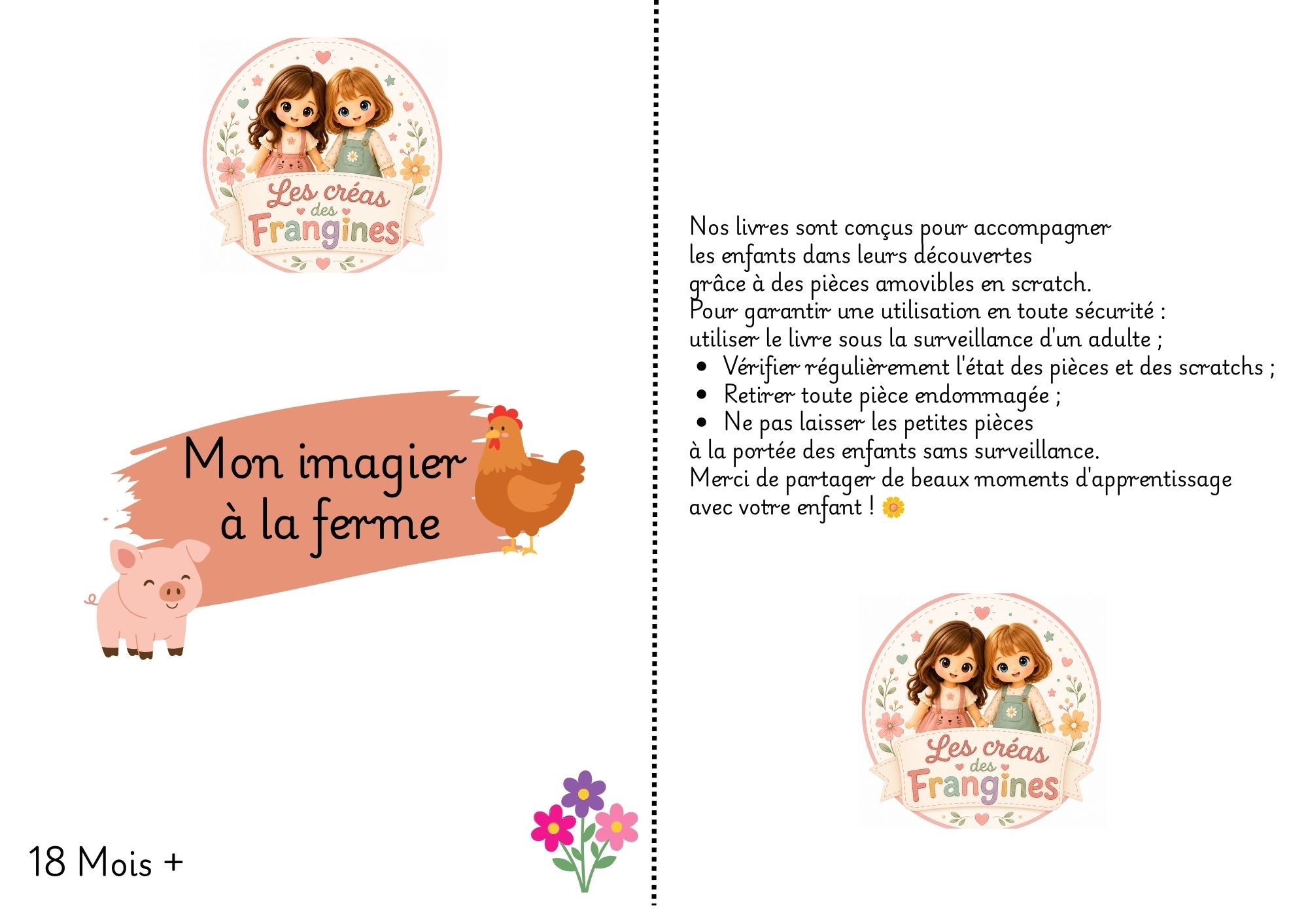 mon imagier à la ferme