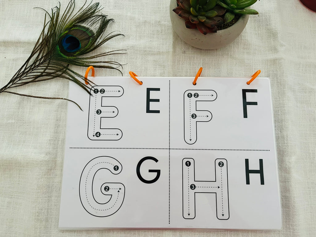 L'alphabet et les chiffres à tracer pdf