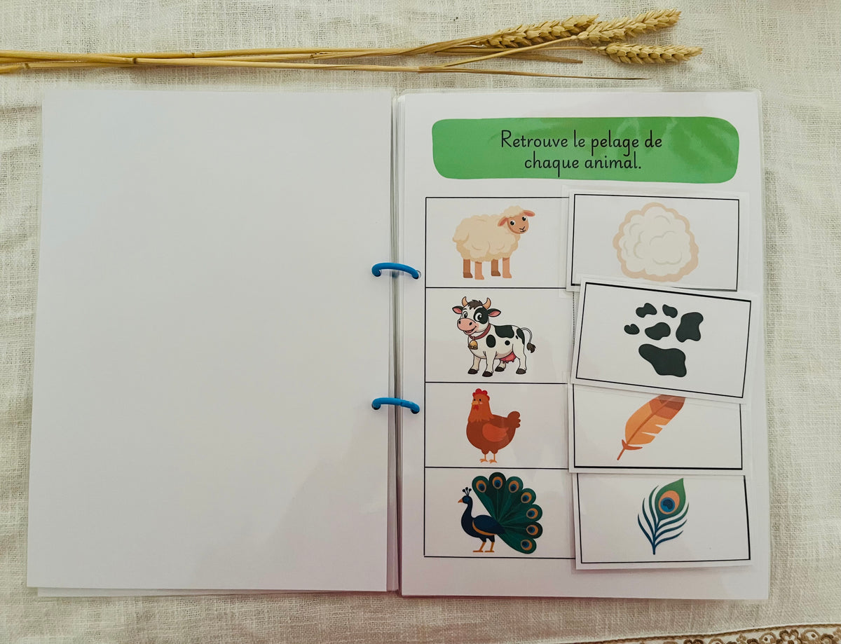 Mon Livre d'Activités à la Ferme – 11 activités dès 3 ans