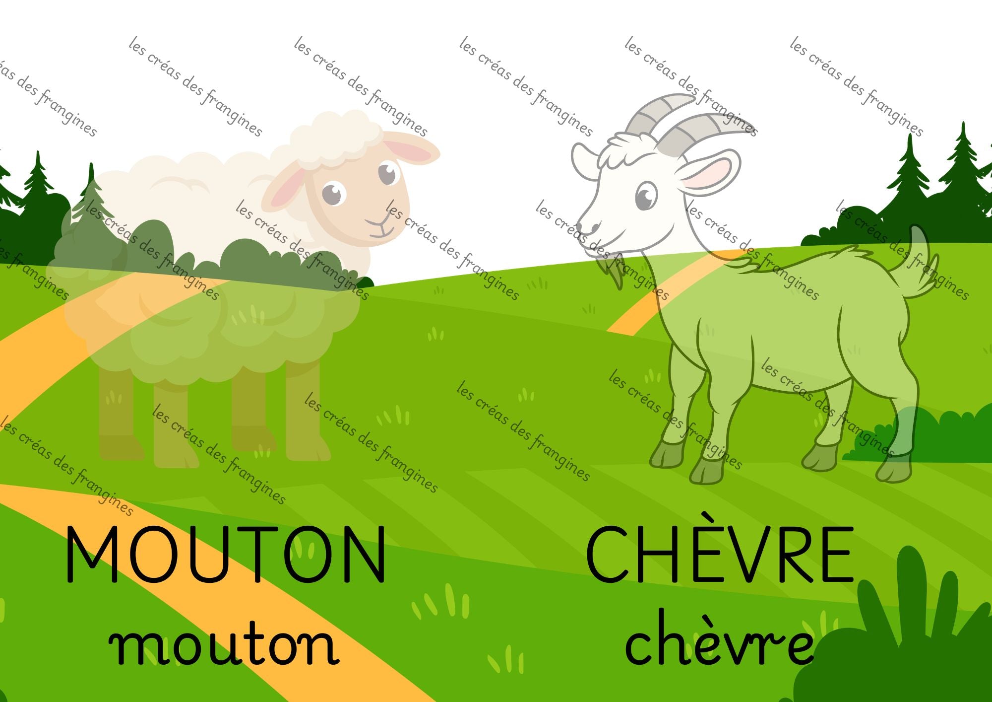 mon imagier à la ferme