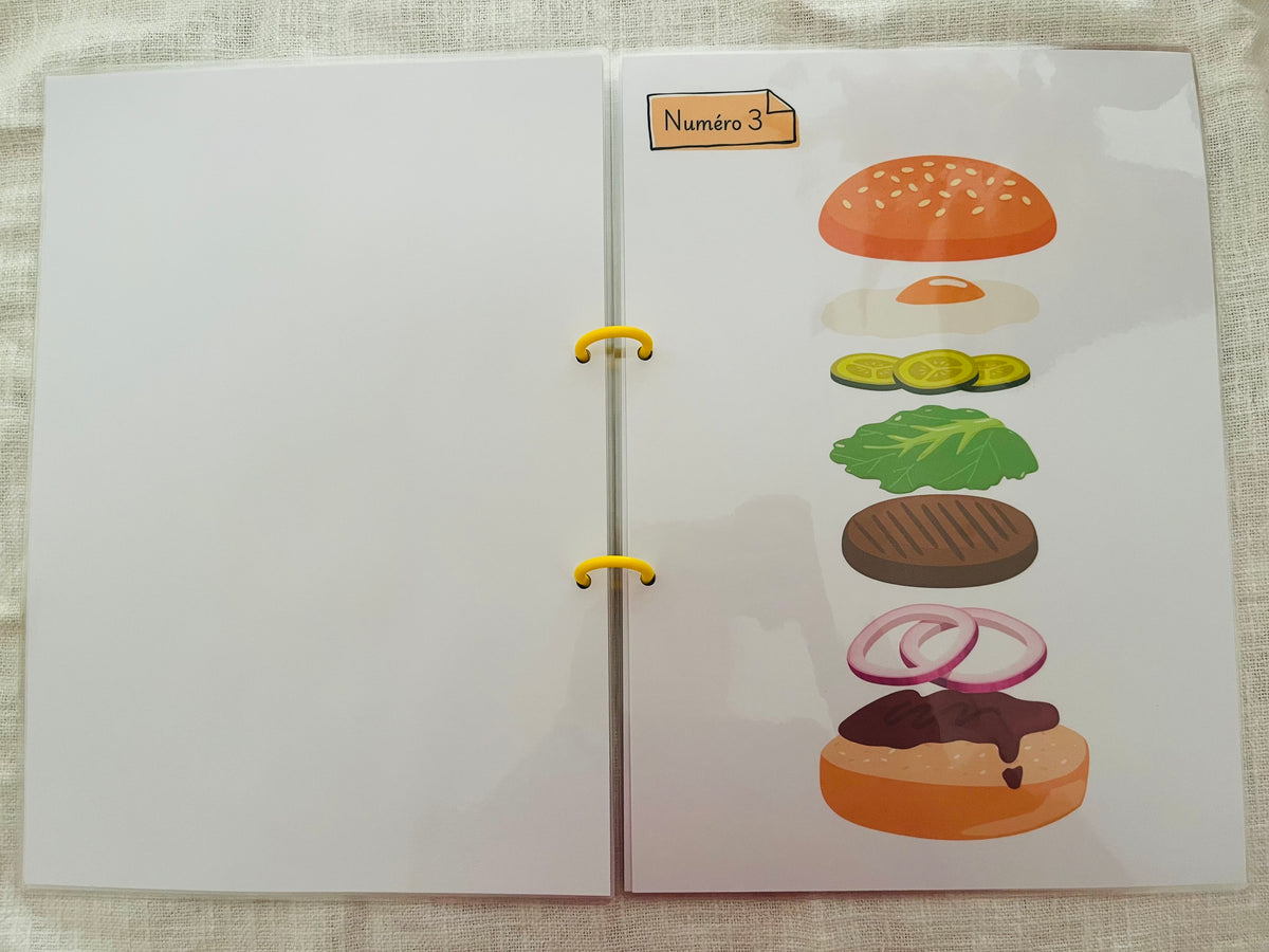 Le Hamburger des Frangines – Jeu éducatif dès 3 ans