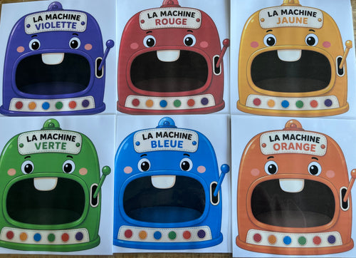 La machine à couleur