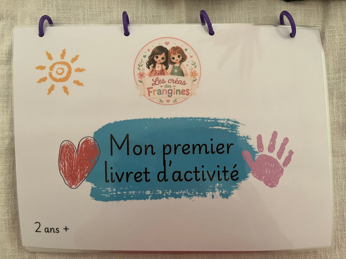 Mon premier livret d'activités – Dès 2 ans