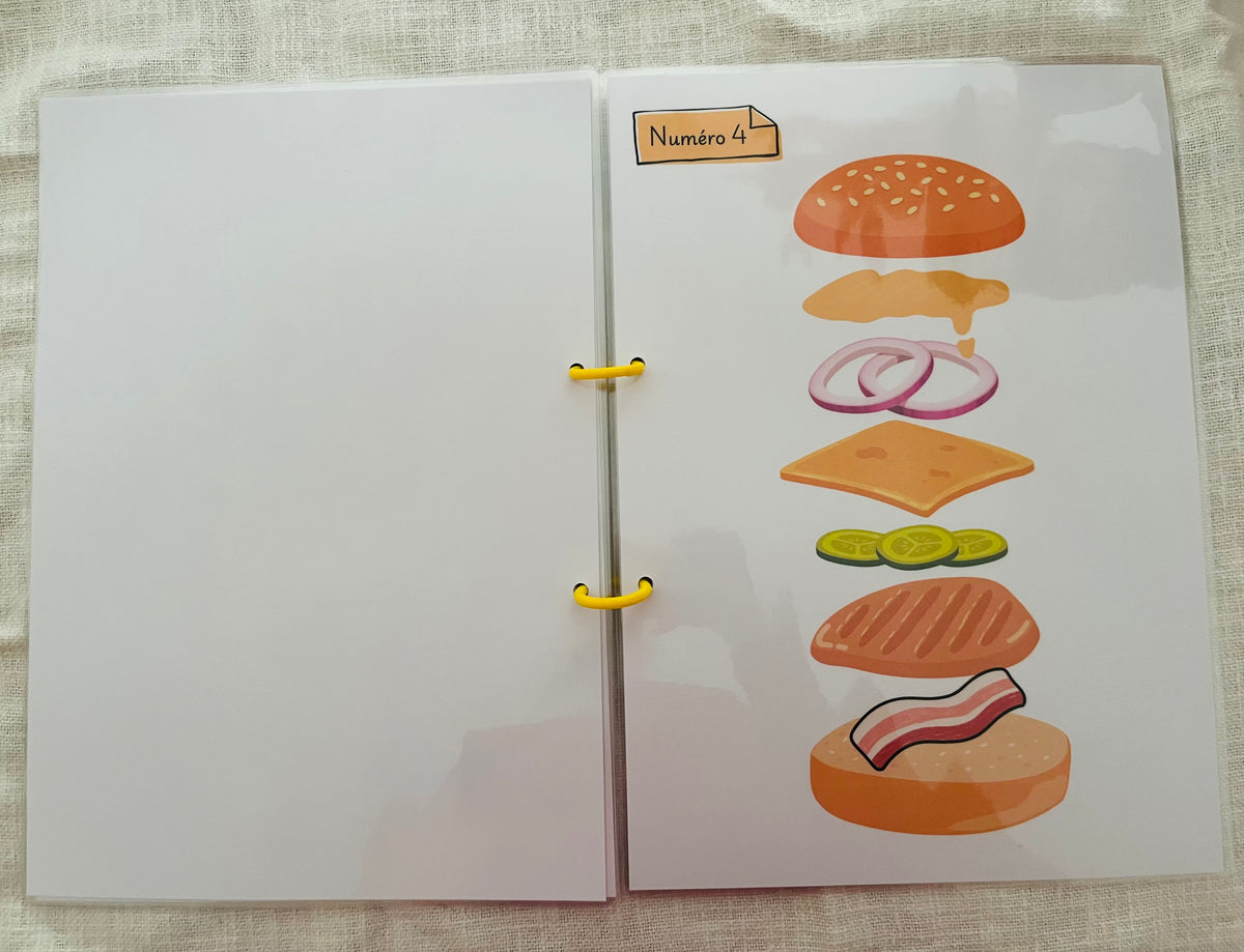 Le Hamburger des Frangines – Jeu éducatif dès 3 ans