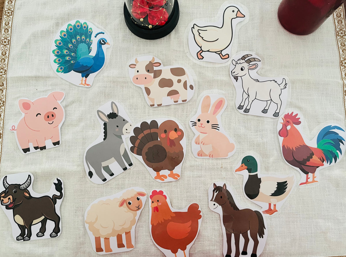 Mon Imagier à la Ferme – Jeu éducatif dès 18 mois