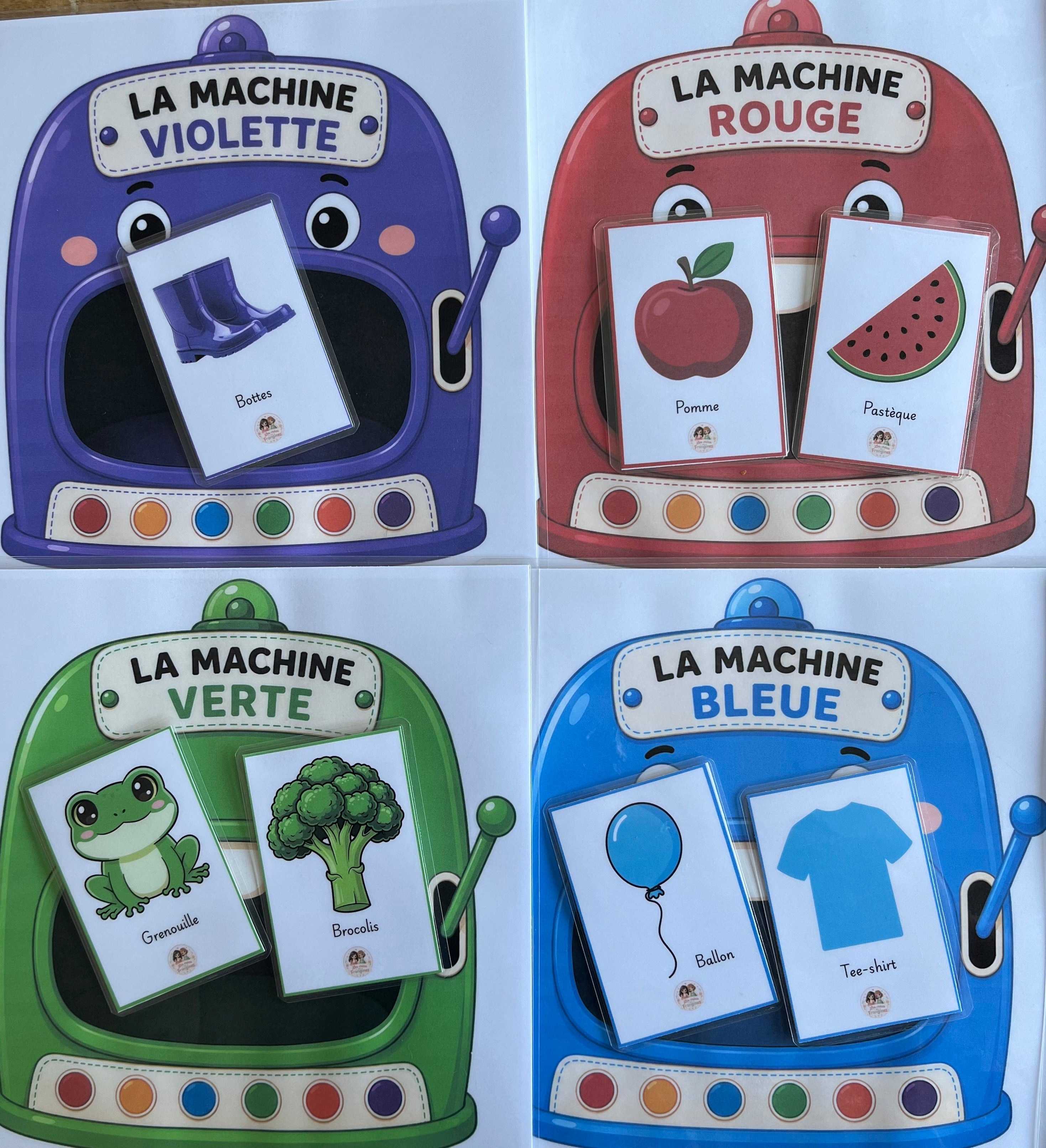 La machine à couleur