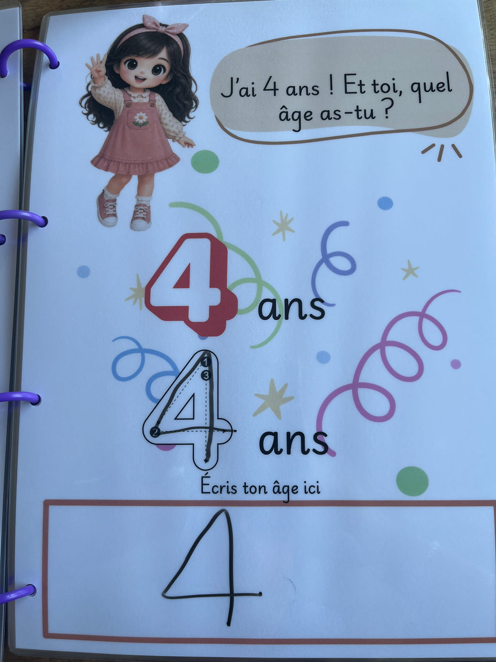 je me présente avec nana