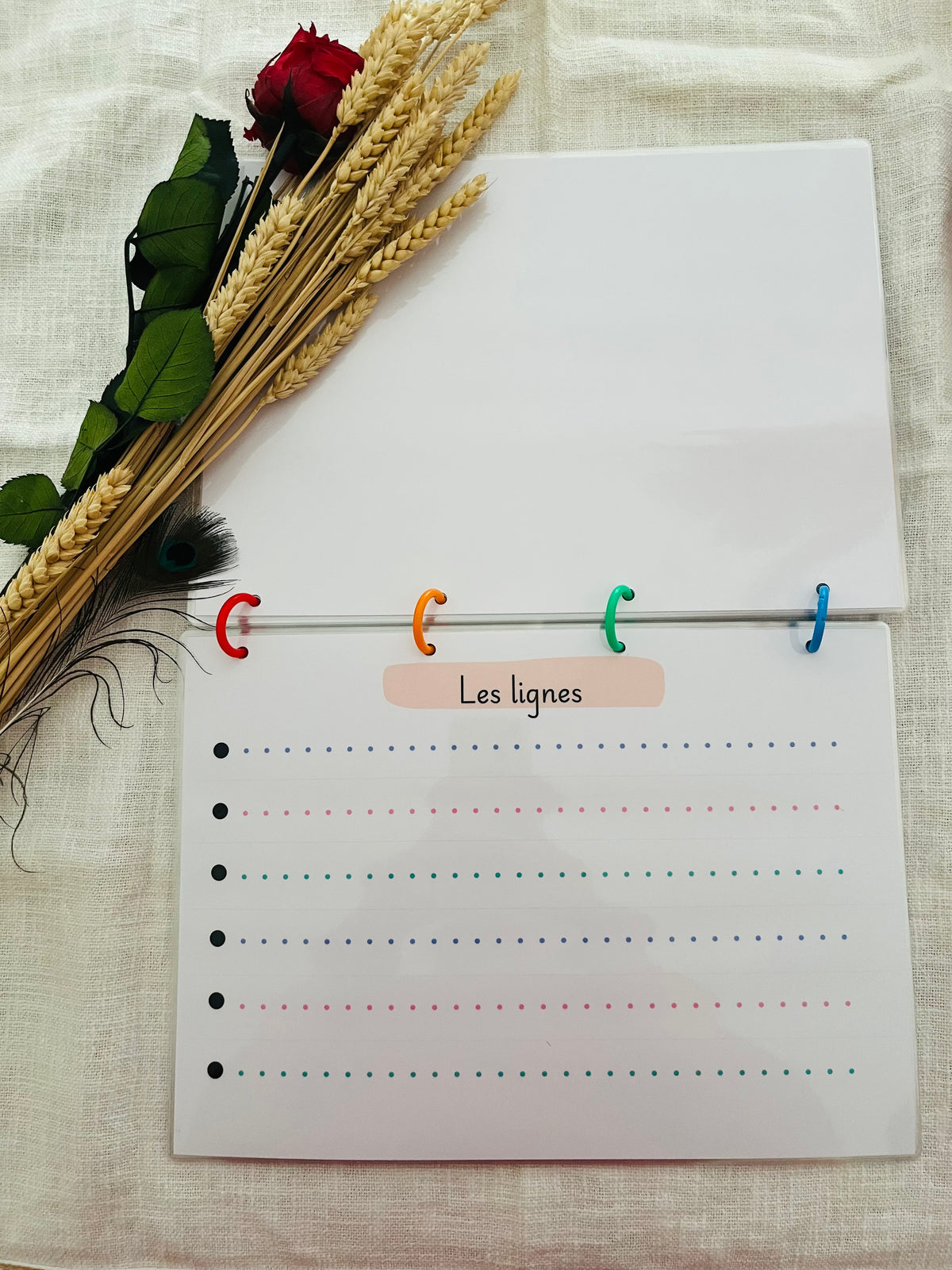 J'apprends à tracer – Livret de pré-écriture réutilisable
