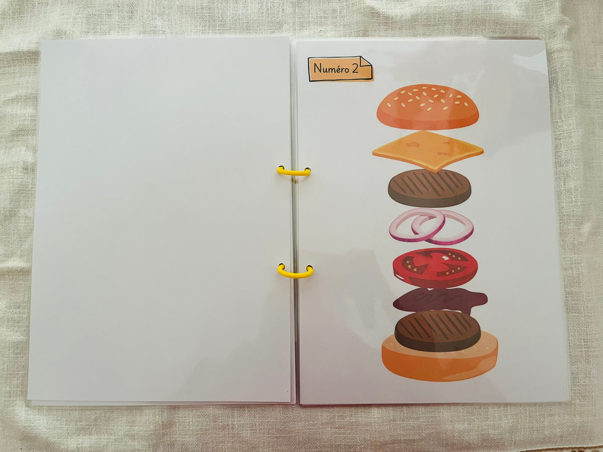 Le Hamburger des Frangines – Jeu éducatif dès 3 ans