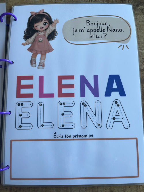je me présente avec nana