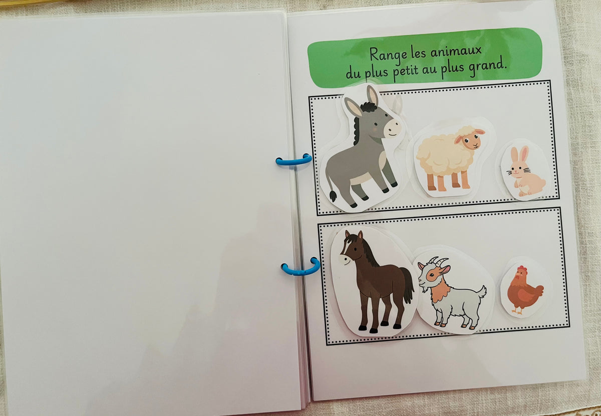Mon Livre d'Activités à la Ferme – 11 activités dès 3 ans