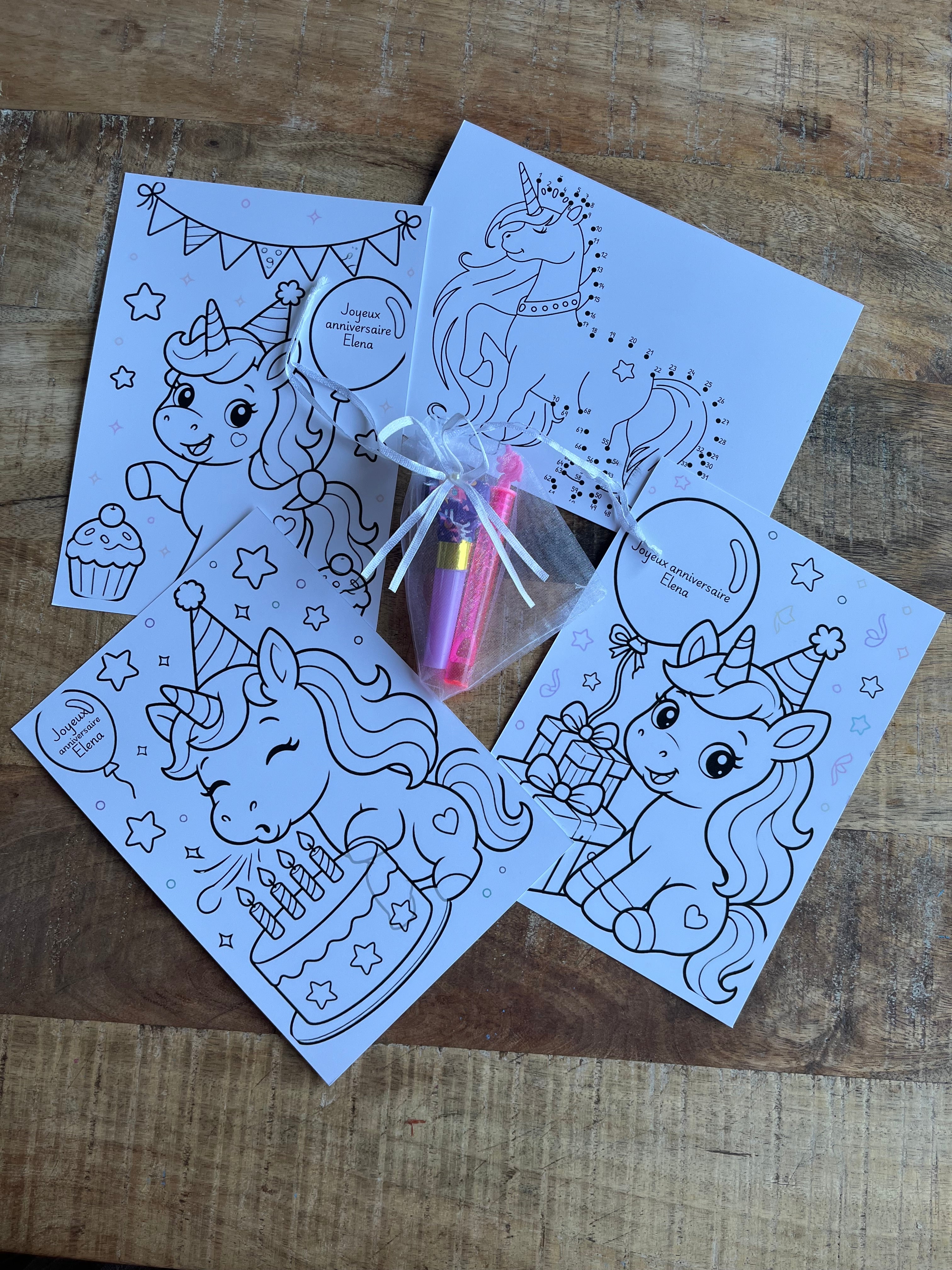 Box Prépare ton anniversaire - Thème au choix