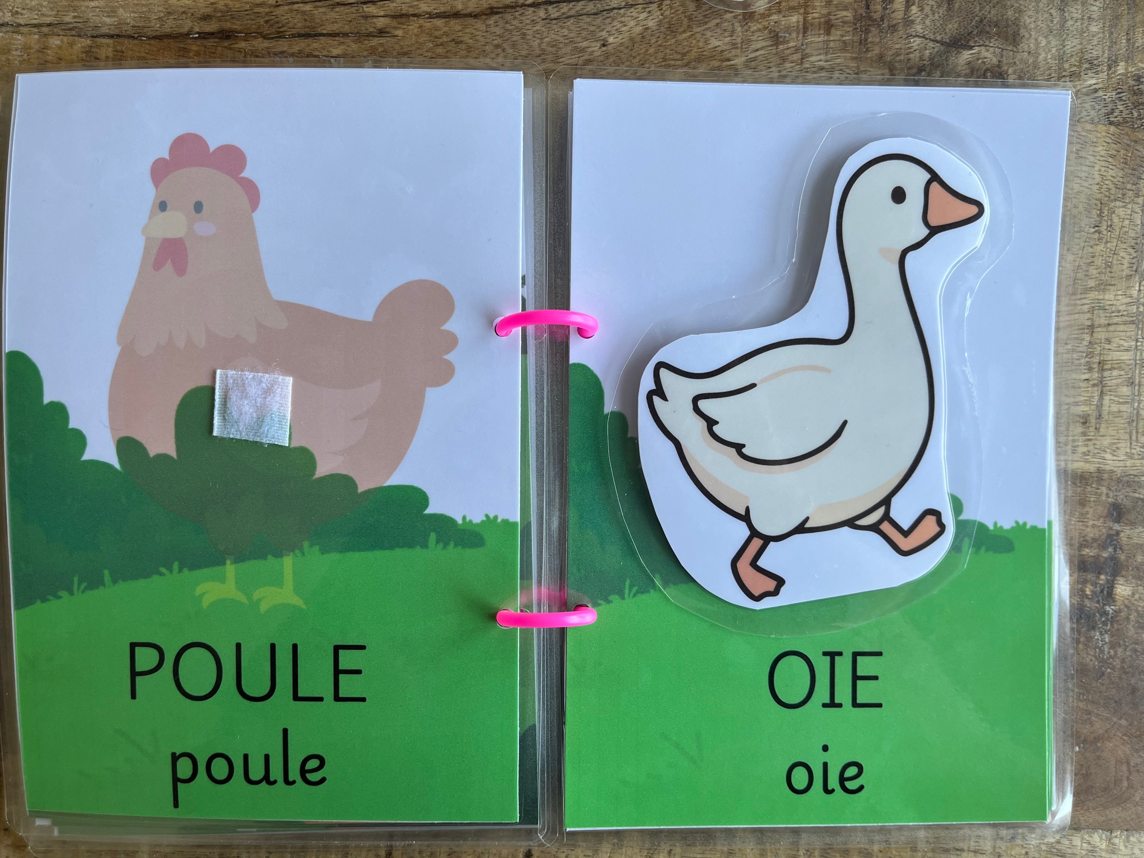 mon imagier à la ferme