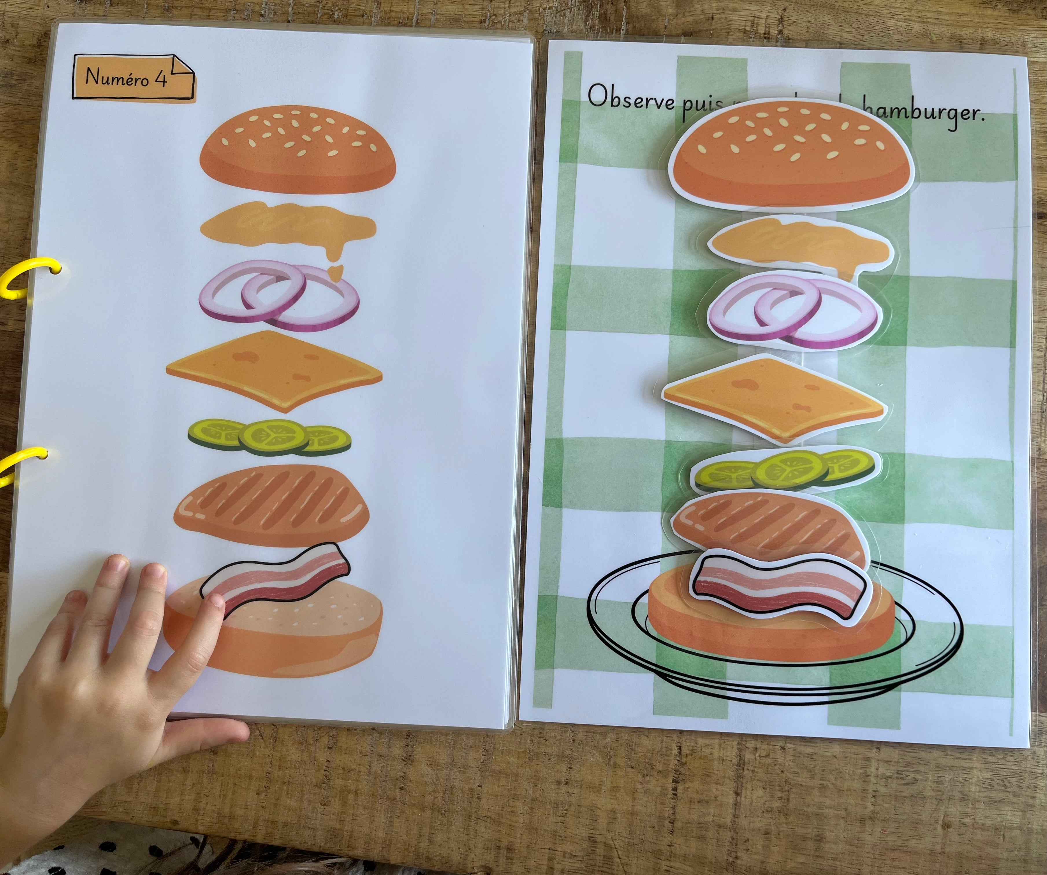 le hamburgers des frangines